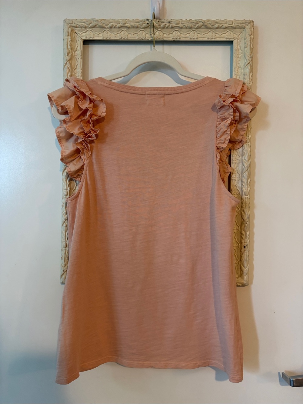 NATION LTD | Valentina Ruffled Tank in Light Pink Millennial - Picture 9 of 13